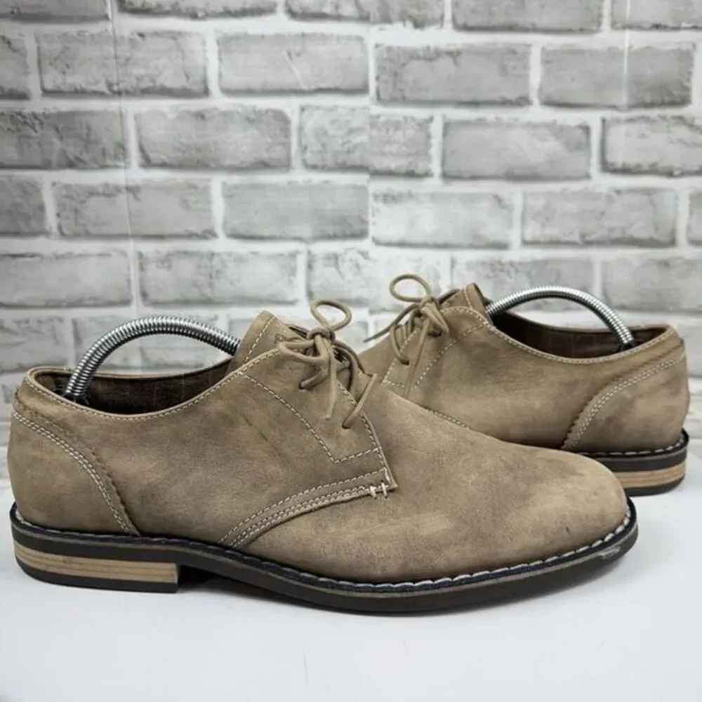 Original Penguin Waylon Men's Size 10 Brown Suede Lace Up Casual Shoes